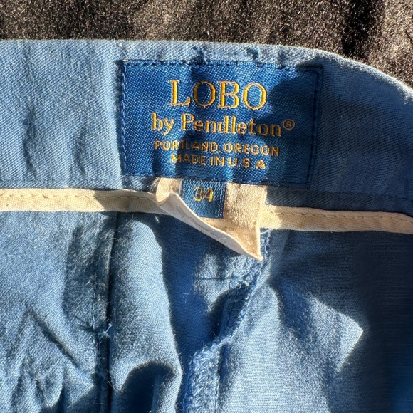 VINTAGE LOBO BY PENDLETON SHORTS - Picture 3 of 3